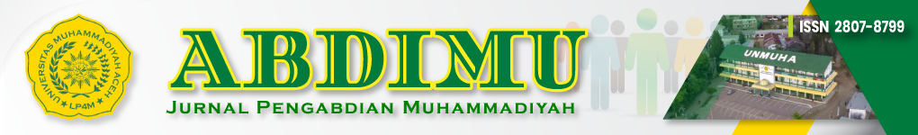 ABDIMU -  Jurnal Pengabdian Muhammadiyah